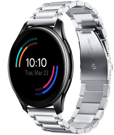 Strap-it Strap-It Bracelet titane OnePlus Watch (argent)