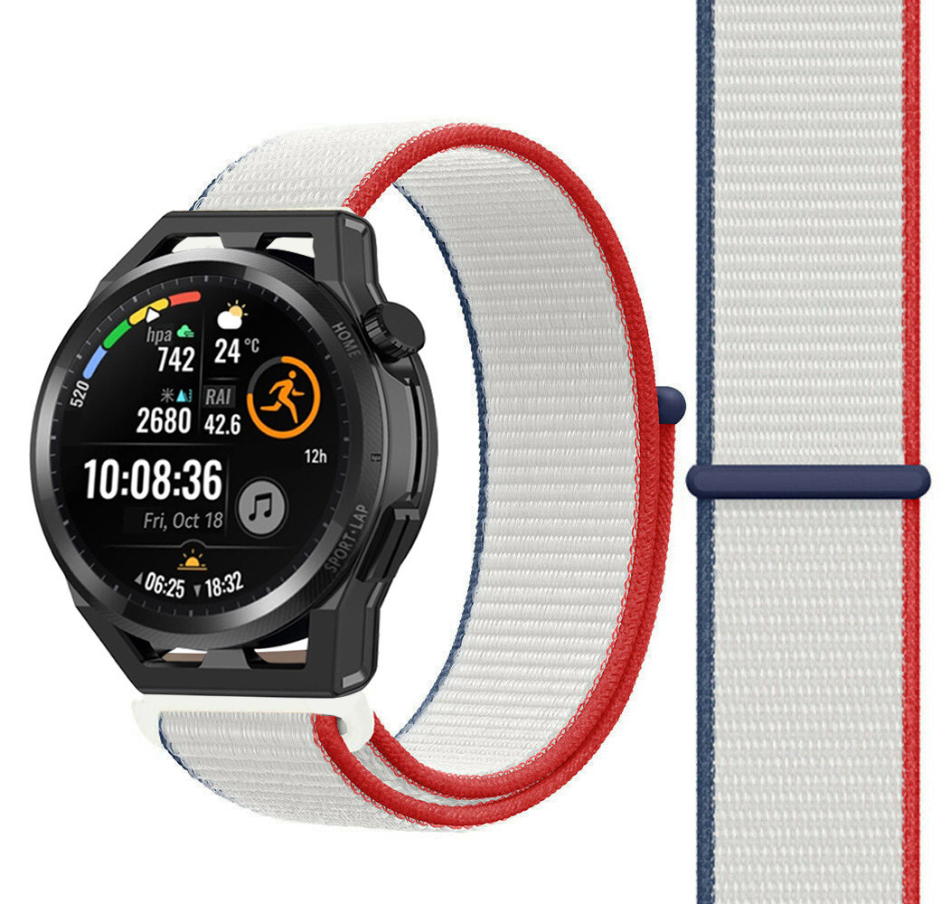 Strap-it Strap-It Bracelet nylon Huawei Watch GT Runner (France)