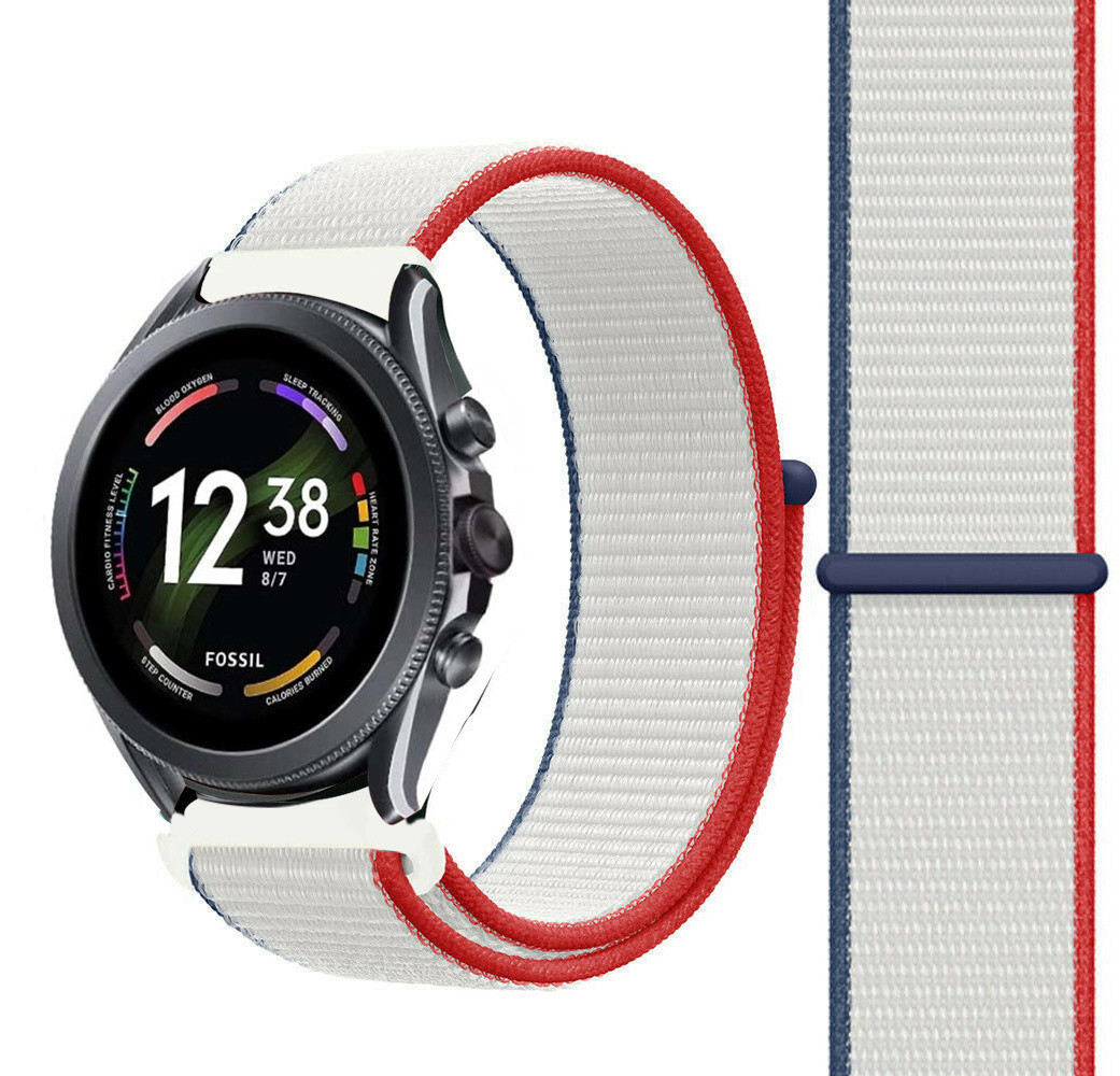 Strap-it Strap-It Bracelet nylon Fossil Gen 6 44mm (France)