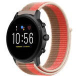 Strap-it Bracelet nylon Fossil Gen 5 (pomelo rose)