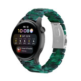 Strap-it Bracelet résine Huawei Watch 3 (Pro) (vert) Strap-it Bracelet résine Huawei Watch 3 (Pro) (vert)