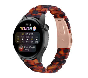 Strap-it Bracelet résine Huawei Watch 3 (Pro) (lave)