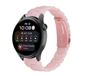 Strap-it Bracelet résine Huawei Watch 3 (Pro) (rose)