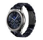 Strap-it Strap-It Bracelet résine Samsung Gear S3 (noir/blanc)