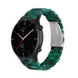 Strap-it Bracelet résine Amazfit GTR 2 (vert)