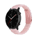 Strap-it Bracelet résine Amazfit GTR 2 (rose)
