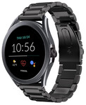 Strap-it Strap-It Bracelet acier Fossil Gen 5e 44mm (noir)