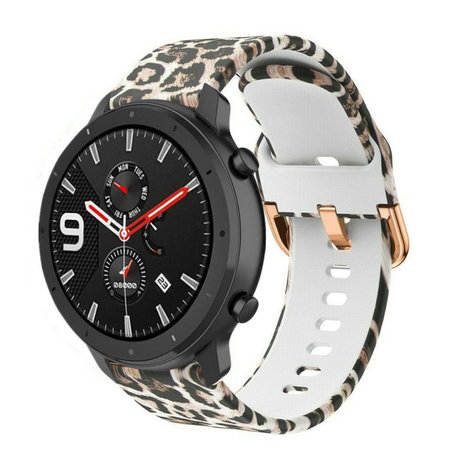 Strap-it Strap-It Bracelet Lucky Leopard Xiaomi Amazfit GTR