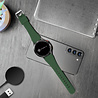 Strap-it Strap-it Bracelet silicone Samsung Galaxy Watch 3 45mm (vert armée)