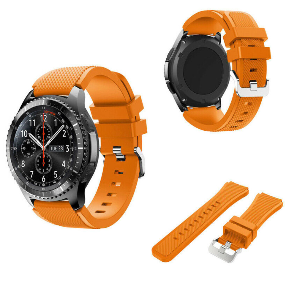 Strap-it Strap-it Bracelet silicone Fossil Gen 5e 44mm (orange)