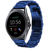 Strap-it Bracelet acier Fossil Gen 5e 44mm (bleu)