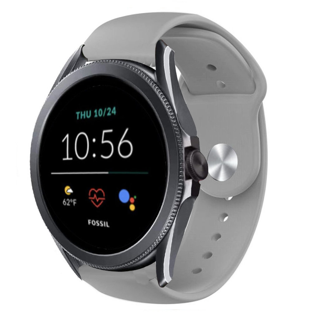 Strap-it Strap-it Bracelet sport Fossil Gen 5e 44mm (gris)