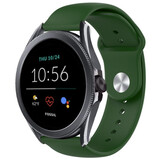 Strap-it Bracelet sport Fossil Gen 5e 44mm (vert armée)