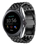 Strap-it Strap-it Bracelet acier dragon Fossil Gen 5e 44mm (noir)