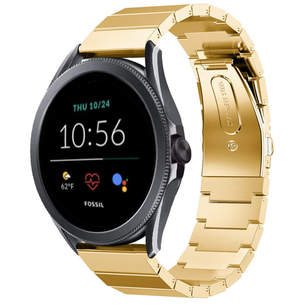 Strap-it Strap-it Bracelet metál Fossil Gen 5e 44mm (or)