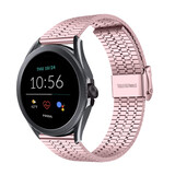 Strap-it Bracelet acier inoxydable Fossil Gen 5e 44mm (rosé)