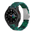 Strap-it Strap-it Bracelet résine Samsung Galaxy Watch 4 Classic 42mm (vert)
