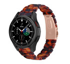Strap-it Strap-it Bracelet résine Samsung Galaxy Watch 4 Classic 42mm (lave)