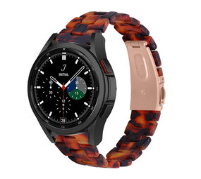 Strap-it Bracelet résine Samsung Galaxy Watch 4 Classic 46mm (lave)