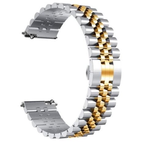 Strap-it Strap-it Bracelet acier Jubilee Fossil Gen 5e 44mm (argent/or)