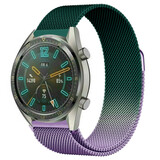 Strap-it Bracelet Milanais Huawei Watch GT 2 (violet/vert)