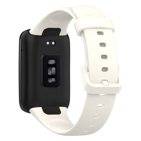 Strap-it Strap-it Bracelet silicone Xiaomi Smart Band 7 Pro (blanc)