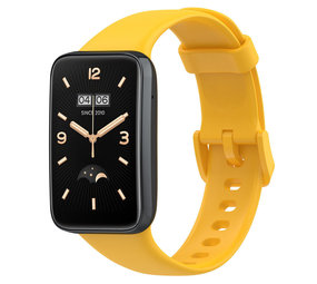 Strap-it Bracelet silicone Xiaomi Smart Band 7 Pro (jaune)
