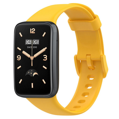 Strap-it Strap-it Bracelet silicone Xiaomi Smart Band 7 Pro (jaune)