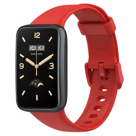 Strap-it Strap-it Bracelet silicone Xiaomi Smart Band 7 Pro (rouge)