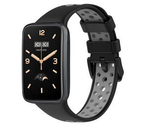 Strap-it Bracelet sport Xiaomi Smart Band 7 Pro (noir/gris)