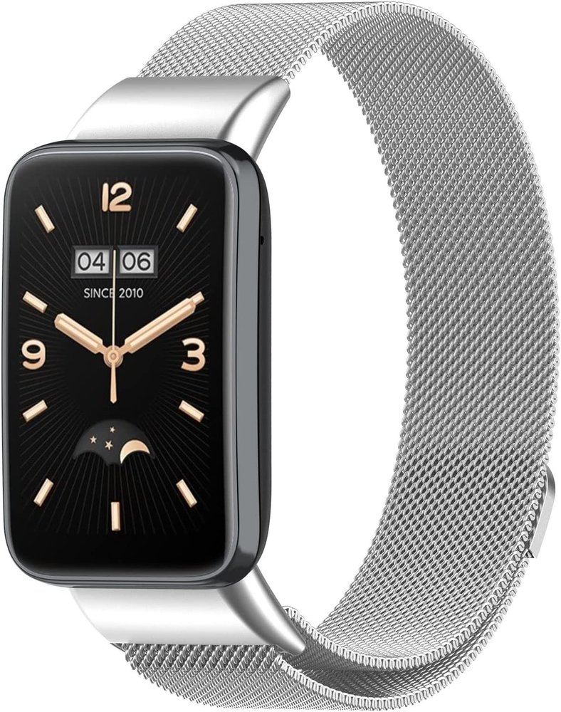 Strap-it Strap-it Bracelet Milanais Xiaomi Smart Band 7 Pro (argent)