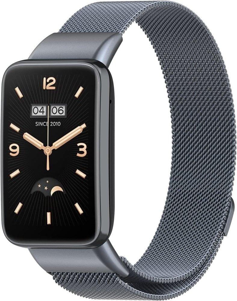 Strap-it Strap-it Bracelet Milanais Xiaomi Smart Band 7 Pro (gris sidéral)