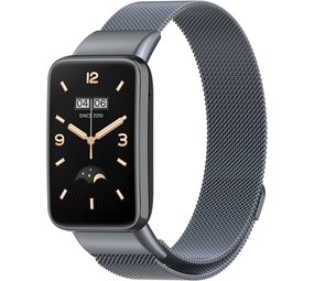 Strap-it Bracelet Milanais Xiaomi Smart Band 7 Pro (gris sidéral)