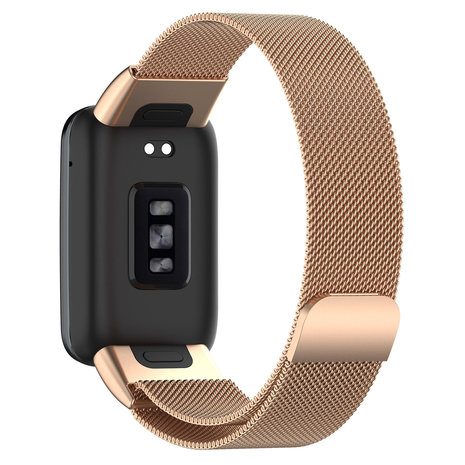 Strap-it Strap-it Bracelet Milanais Xiaomi Smart Band 7 Pro (or rose) Strap-it Strap-it Bracelet Milanais Xiaomi Smart Band 7 Pro (or rose)