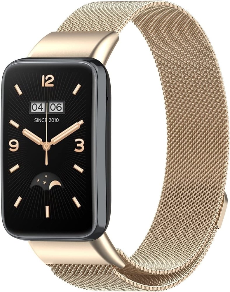 Strap-it Strap-it Bracelet Milanais Xiaomi Smart Band 7 Pro (champagne) Strap-it Strap-it Bracelet Milanais Xiaomi Smart Band 7 Pro (champagne)