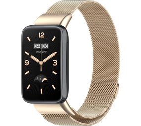 Strap-it Bracelet Milanais Xiaomi Smart Band 7 Pro (champagne)