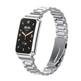 Strap-it Bracelet acier Xiaomi Smart Band 7 Pro (argent)
