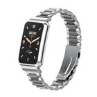 Strap-it Strap-it Bracelet acier Xiaomi Smart Band 7 Pro (argent/noir)