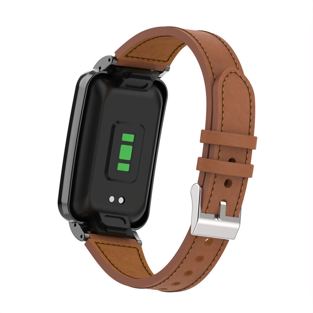 Strap-it Strap-it Bracelet cuir Xiaomi Smart Band 7 Pro (marron)