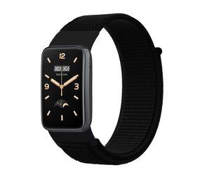 Strap-it Bracelet nylon Xiaomi Smart Band 7 Pro (noir)