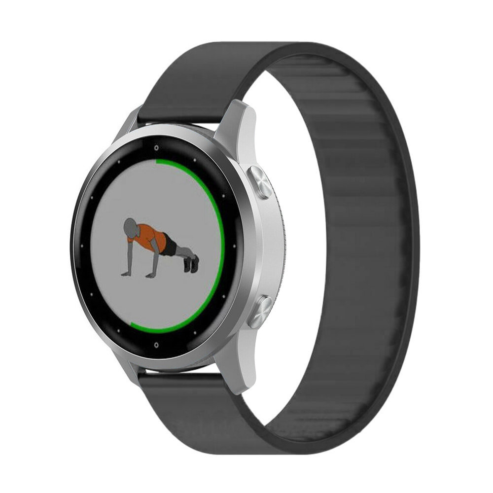 Strap-it Strap-it Bracelet élastique Garmin Vivoactive 4s (noir)