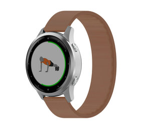 Strap-it Bracelet élastique Garmin Vivoactive 4s (marron)