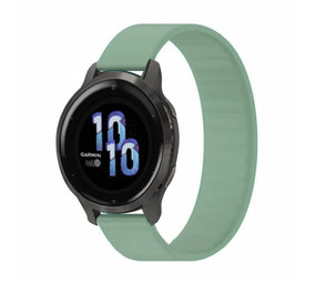 Strap-it Bracelet élastique Garmin Venu 2s (vert clair)