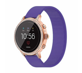 Strap-it Bracelet élastique Fossil Gen 5e - 42mm (violet)