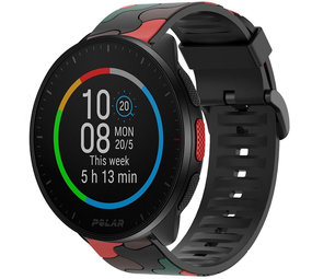 Strap-it Bracelet camouflage Polar Pacer (rouge) Strap-it Bracelet camouflage Polar Pacer (rouge)