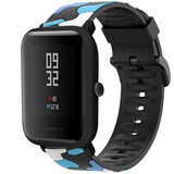 Strap-it Bracelet camouflage Xiaomi Amazfit Bip (bleu) Strap-it Bracelet camouflage Xiaomi Amazfit Bip (bleu)