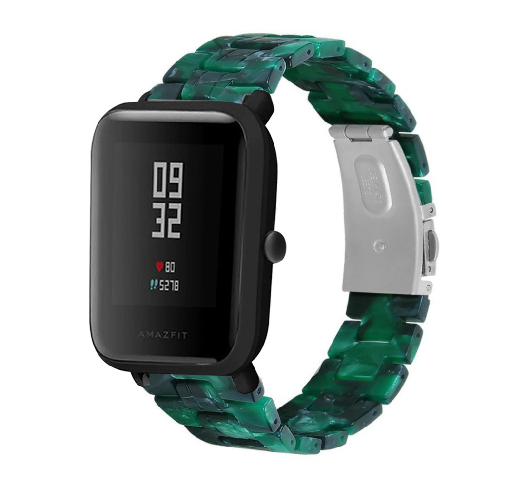 Strap-it Strap-it Bracelet résine Xiaomi Amazfit Bip (vert)