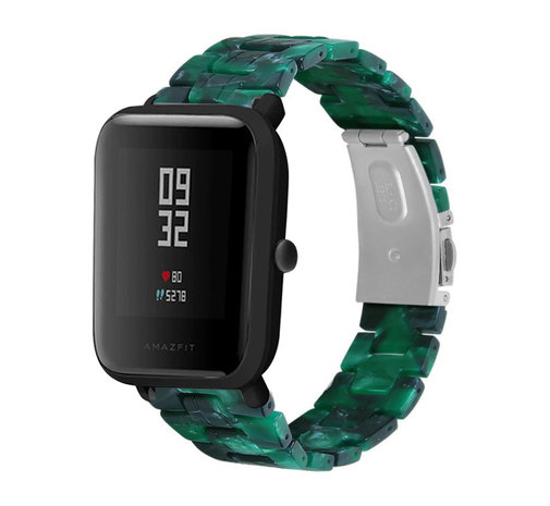 Strap-it Strap-it Bracelet résine Xiaomi Amazfit Bip (vert)