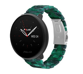 Strap-it Bracelet résine Polar Ignite 2 (vert)