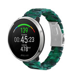 Strap-it Bracelet résine Polar Unite (vert)